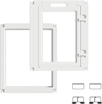 Clear Acrylic Dog Playpen Indoor, Easy Assemble Clear Pen for Pet Puppy Pig, 【𝐅𝐑𝐄𝐄 𝐓 𝐭𝐲𝐩𝐞 𝐩𝐢𝐞𝐜𝐞-𝐂𝐮𝐬𝐭𝐨𝐦𝐞𝐫 𝐬𝐞𝐫𝐯𝐢𝐜𝐞】 Sturdy &amp; Easy Cleaning Dog Fence (23.6" H, Door+Panel)