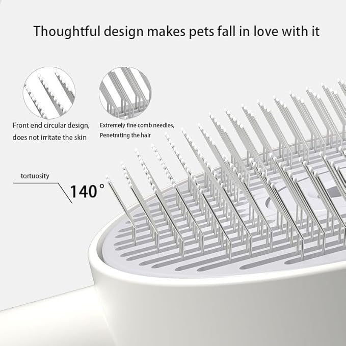 Cat Steam Brush， 3 In 1 Cat Brush，Quickly Clean Your Pet&