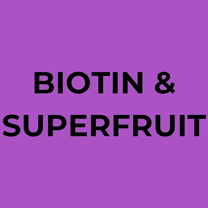 Soapbox Biotin &amp; Superfruit Shampoo &amp; Conditioner Set with Vegan Collagen, Aloe and Shea Butter, Harsh Sulfate Free, Paraben &amp; Silicone Free, 1 Liter Each (Pack of 2)