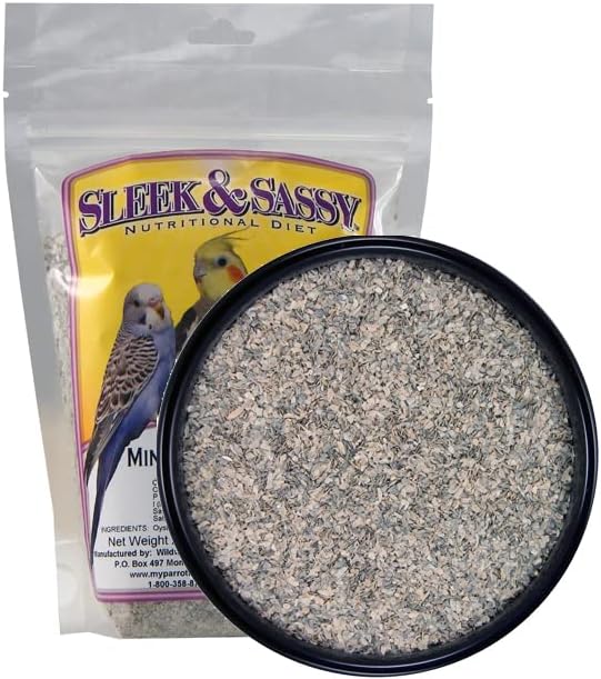 SLEEK &amp; SASSY Mineralized Health Grit for Birds (40 oz.)