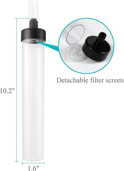 50ft Aquarium Water Changer Gravel &amp; Sand Cleaner Fish Tank Siphon Cleaning Tools