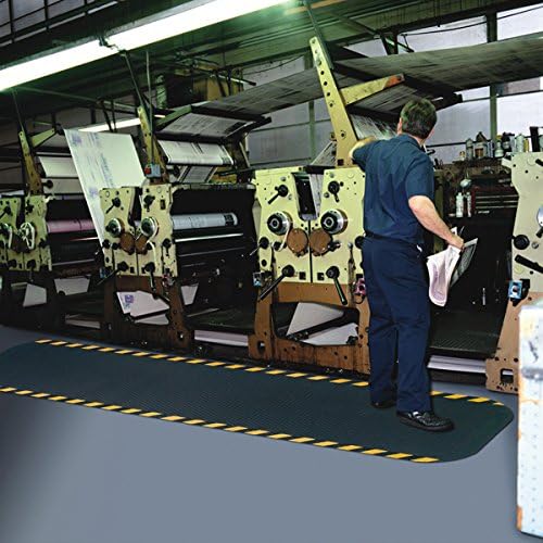 American Floor Mats Hog Heaven 5/8 inch Black &amp; Black Border 3&