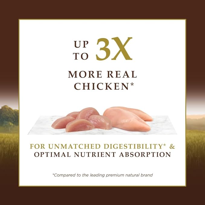 Instinct Ultimate Protein, Natural Dry Cat Food, Grain Free Recipe - Cage Free Chicken, 4 lb. Bag