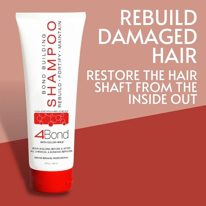 POWERTOOLS 4BOND Bond Building Shampoo | Restore Damaged Hair | Contains Advanced Polymers, Keratin, Baobab &amp; Quinoa Proteins (8 Fl Oz)