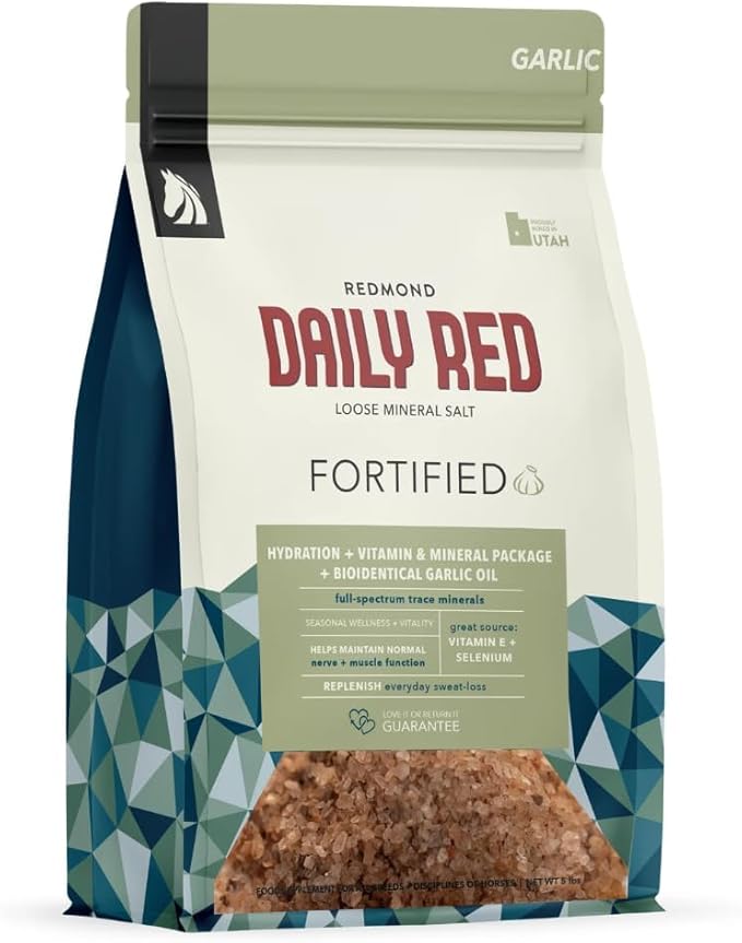 Daily Red Fortified w/Garlic - Horse Vitamin &amp; Mineral Supplement 5 lb Pouch