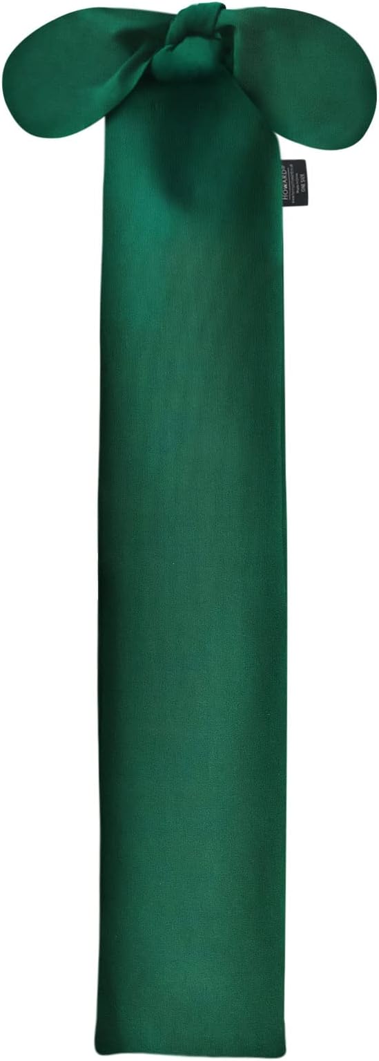 Harrison Howard Stretchy Tail Bag Breathable Horse Tail Guard Slip on Design Protect Horse Tail 2 Strand Closure Straps Keep Tail Clean &amp; Protected 22" L Length Makes Grooming Easy-Deep Green
