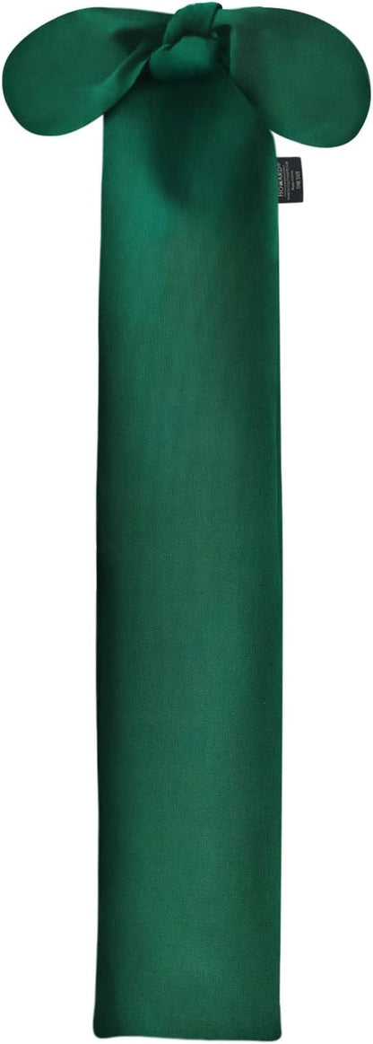 Harrison Howard Stretchy Tail Bag Breathable Horse Tail Guard Slip on Design Protect Horse Tail 2 Strand Closure Straps Keep Tail Clean &amp; Protected 22" L Length Makes Grooming Easy-Deep Green