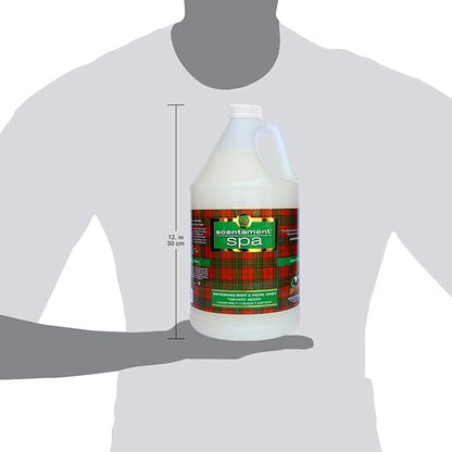 Best Shot Scentament Spa Seasonal Facial &amp; Body Wash, Harvest Apple, 1 Gallon