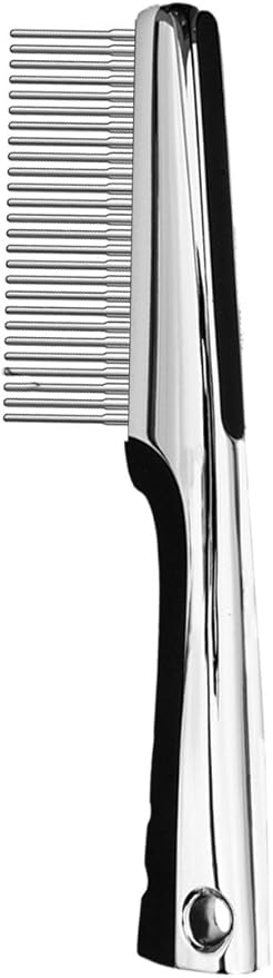 Resco Professional Anti-Static Dog, Cat, and Pet Rotating Pin Comb, Best for Removing Knots and Mats