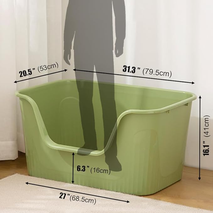 Vealind XXL Cat Litter Box 31&