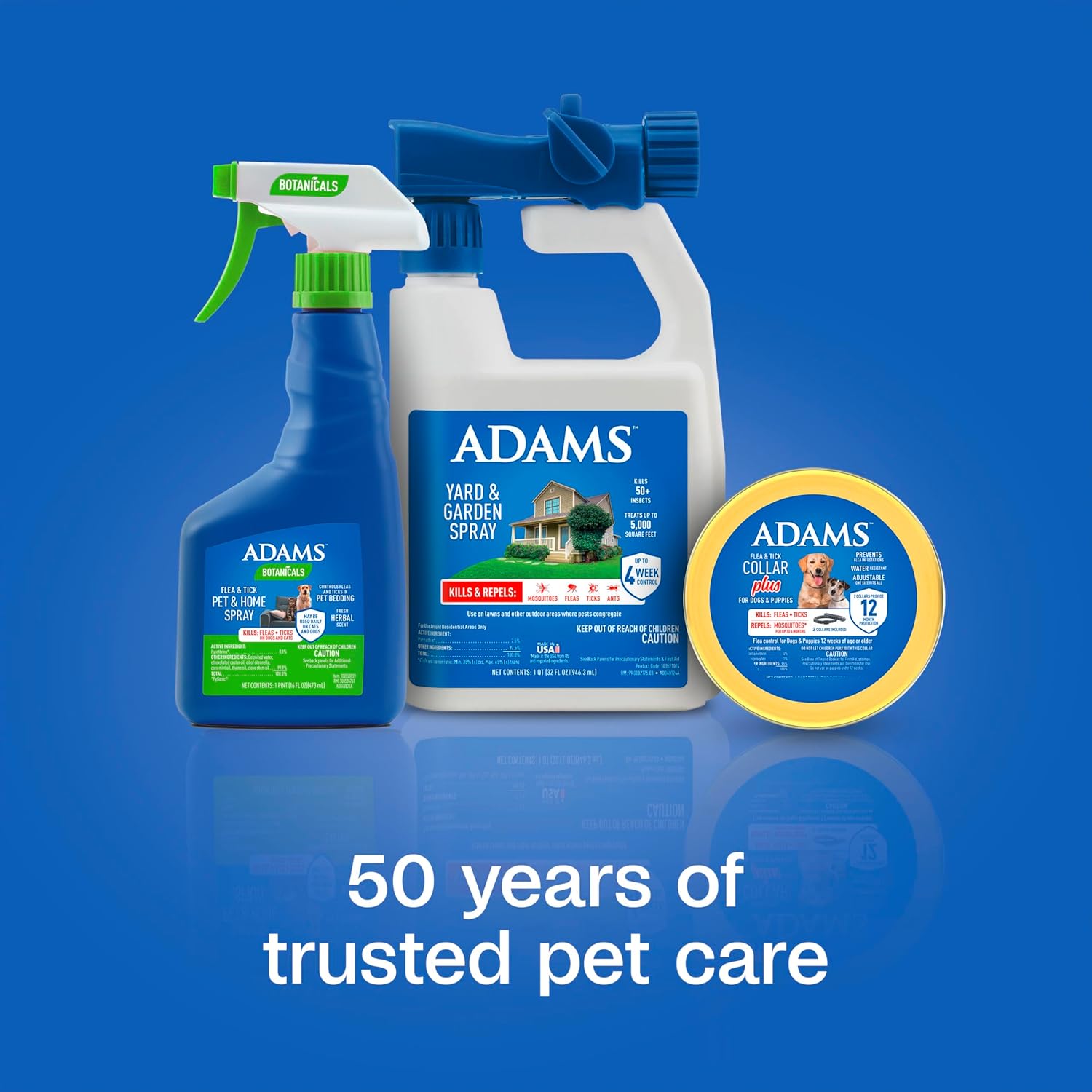 Adams Plus Flea &amp; Tick Collar for Dogs &amp; Puppies One Size Fits All 4-Count