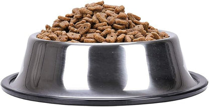 Cat Open Top Litter Box with Lid, Litter Mat, Poop Lifter Scoop &amp; Kitten Kitty Stainless Steel Feeding Dish Bowl, Starter Kit 4 Pack for Small cat Within 5 Months (Grey-Four Entries)