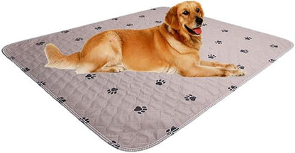 Washable Puppy Pads, Reusable Pet Training Pads - Large Dog Bed Mat, Waterproof &amp; Super Absorbing
