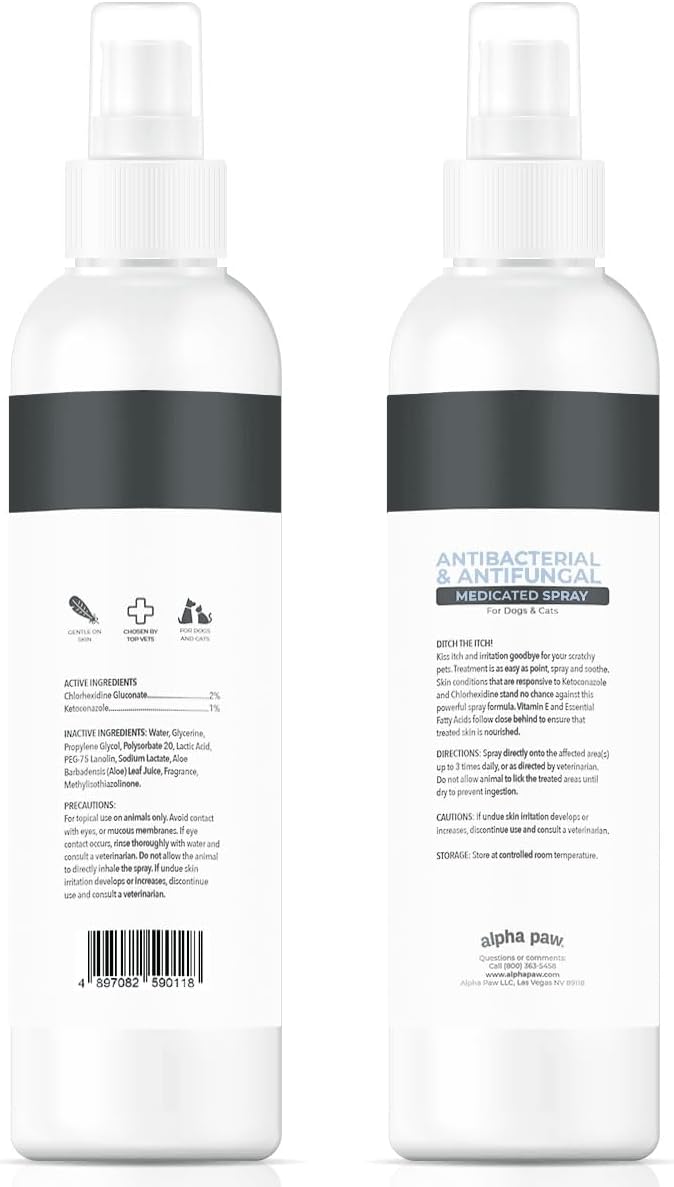 Smiling Paws Pets Advanced Spray for Cats &amp; Dogs Spray 4oz - 2 Pack