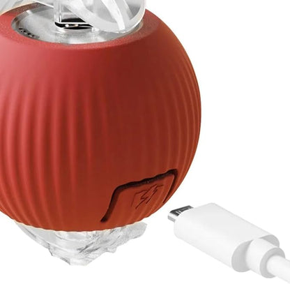 Interactive Pet Chase Toy - Rechargeable, Motion Ball, Self-Moving Kitten Toy for Indoor Interactive Playing, Smart Cat Rolling Ball