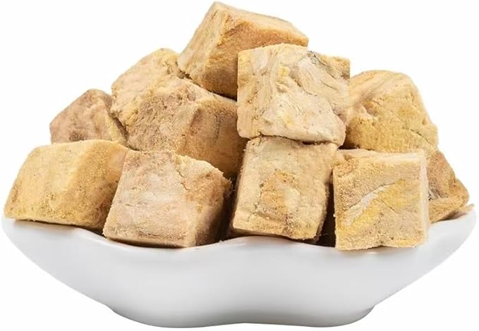 Organic Freeze Dried Dog &amp; Cat Treats - Single Ingredient, Grain Free Food Toppers for Healthy Pets, No Fillers or Preservatives (3 Bag, Salmon)