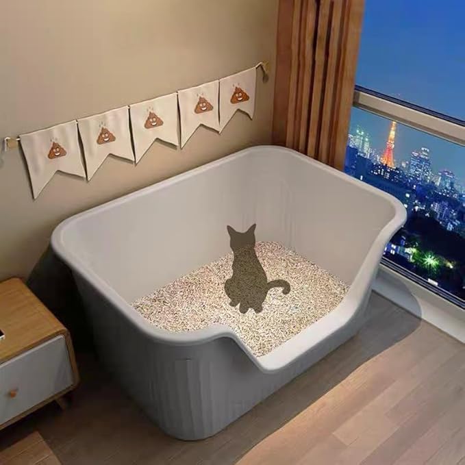 Vealind Extra Large Cat Litter Box 31&