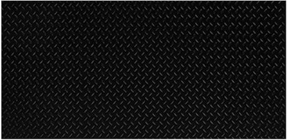 RESILIA Heavy Duty Garage Floor Runner &amp; Protector Mat - Slip Resistant Diamond Plate PVC Mats - Water, Spill, &amp; Stain Resistant, Black (4 feet x 15 feet), Made in The USA