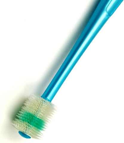 H&amp;H Pets 360-Degree Bristle Toothbrush for Dogs and Cats - Super Soft Nylon bristles Tooth Brush, Puppy Supplies, Dog Brush Set, Pet Supplies Dog Grooming Kit Eco-Friendly (3-Count Pack)