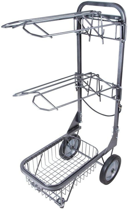 Pro Series Saddle &amp; Tack Cart | Holds English &amp; Western Saddles | Ample Storage | Easy Transport &amp; Storage | Durable Construction | 7-Year Warranty