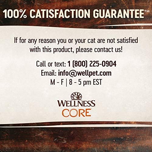 Wellness CORE Tiny Tasters Wet Cat Food, Complete &amp; Balanced Natural Pet Food, Made with Real Meat, 1.75-Ounce Pouch, 12 Pack (Adult Cat, Tuna &amp; Salmon Pate)