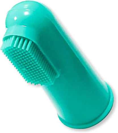 H&amp;H Pets Dog Finger Toothbrushes - Professional Pet Finger Dental Brush Set for Dogs Puppies Cats, Soft Bristles, Size Small 4 Count-Silicon