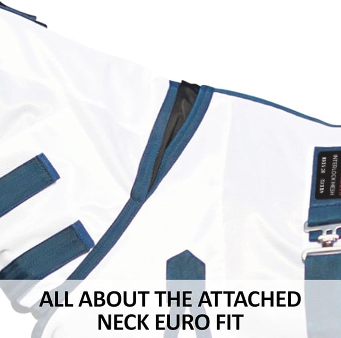 Schneiders Soft Interlock Mesh II Horse Fly Sheets | Superior UV &amp; Insect Protection | Versatile Euro Fit Option | Reflective Safety Design