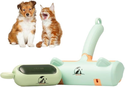 Pet Hair Remover Roller – Reusable Fur Removal Tool for Clothing, Furniture, Carpets &amp; Cars | Perfect for Dog &amp; Cat Hair with Ergonomic Design