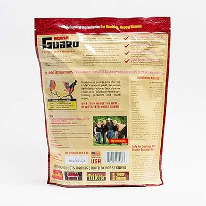 Horse Guard 4.6 lb, Equine Vitamin Mineral Supplement with Organic Selenium &amp; Vitamin E