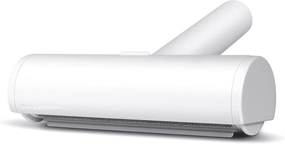 MoonRoller, Pet Hair Removal Tool with Detachable Handle and Cleaning Scraper, Reusable Cat and Dog Hair Remover for Couch, Carpet, Furniture, Car, Bedding, Blanket, Rug, and More