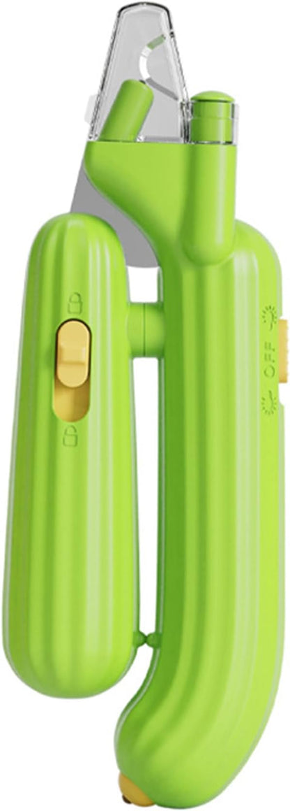 Cactus Shaped Cat Nail Clippers - Durable, Ergonomic Pet Grooming Tool for Cats &amp; Kittens - Safe, Sharp, and Comfortable Claw Trimmer(Green)