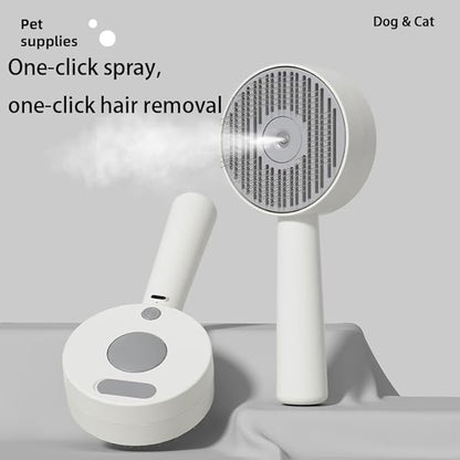Cat Steam Brush， 3 In 1 Cat Brush，Quickly Clean Your Pet&