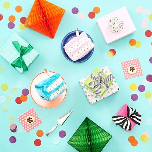 ZippyPaws Birthday Box - Dog Squeaky Toys to Keep Them Busy, Funny Food Plush for Small, Medium, &amp; Large Dogs, Cute Stuffed Puppy Toy &amp; Hat, Pet Products, Gift for Dogs of All Breeds - 3-Pack