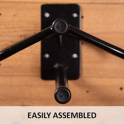 Saddle Rack with Pad Bar for Horse Enthusiast | Heavy-Duty Saddle Rack Wall Mount | Western &amp; English Saddle Rack | Keeps Tack Organized