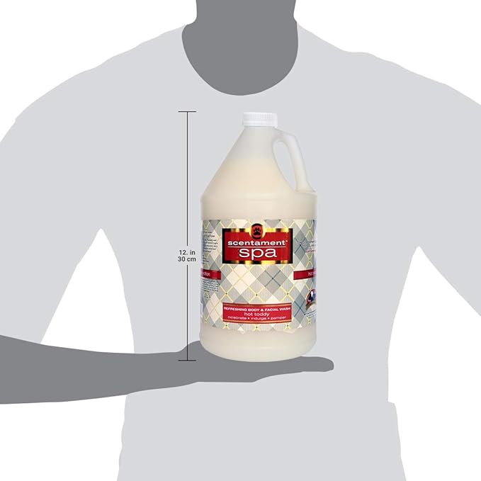 Best Shot Scentament Spa Seasonal Facial &amp; Body Wash, Hot Toddy, 1 Gallon