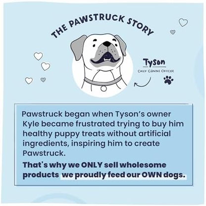 Pawstruck Premium 5-8" Bully Sticks for Dogs, 1 lb Bag - 100% Digestible, Natural Beef, Low Odor, Long-Lasting Chew for Medium &amp; Large Dogs - Single Ingredient, Rawhide-Free Treat