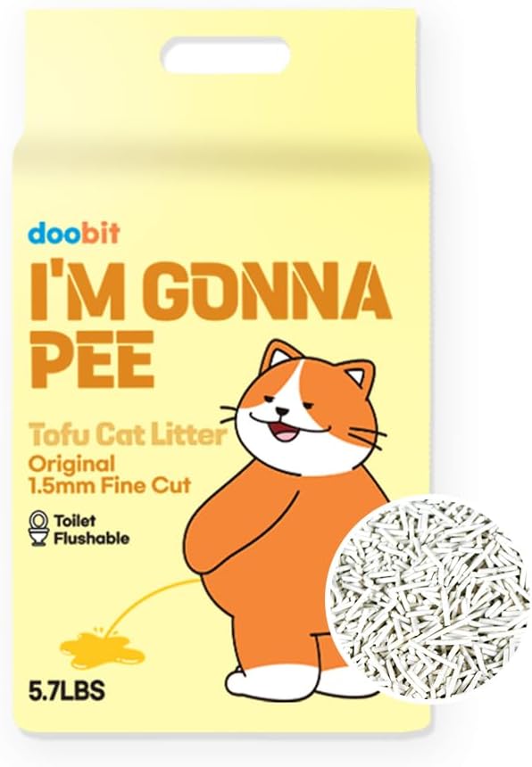 Tofu Cat Litter 100%, I&
