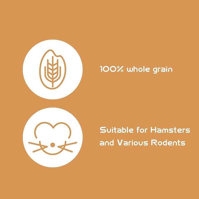 Garden Fruit &amp; Vegetable Hamster Food Mix Natural Small Pet Food Made for Hamsters 1LB Critical Care Healthy Dwarf Hamsters Feed New Packaging