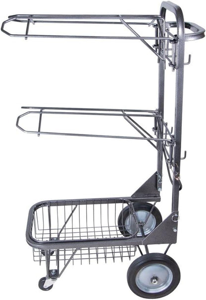 Pro Series Saddle &amp; Tack Cart | Holds English &amp; Western Saddles | Ample Storage | Easy Transport &amp; Storage | Durable Construction | 7-Year Warranty