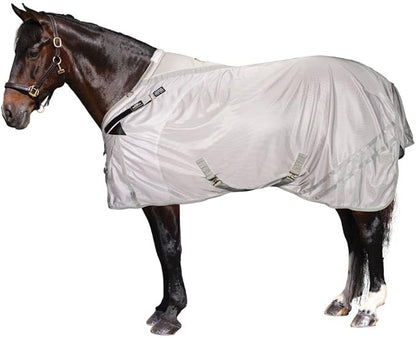 Dura-Tech RipGuard Adjusta-Fit Horse Fly Sheets | Self-Repairing Durability | Enhanced UV &amp; Insect Protection | Ideal for All Horse Breeds