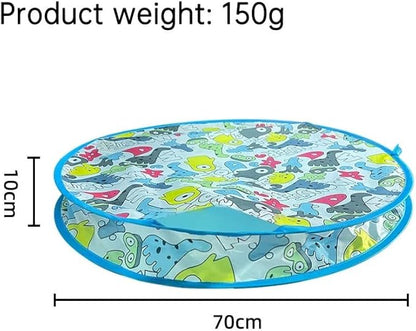 Interactive Cat Toy with Moving Ball and Sound – Motion-Activated Play Mat with Hidden Ball – Fun Hunting Toy for Indoor Cats and Kittens