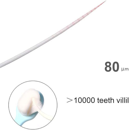 Cat Toothbrush, Soft Small Dog Dental Toothbrush Silicone, Easy Teeth Cleaning Head, Pet Deep Clean Dense Brush, Safe and Effective Oral Care, Brush Away Bad Breath, Easy to Handle, Pink