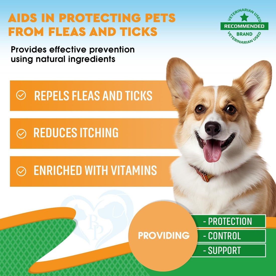 Oral Flea &amp; Tick Drops for Dogs &amp; Cats Multivitamin All Sizes