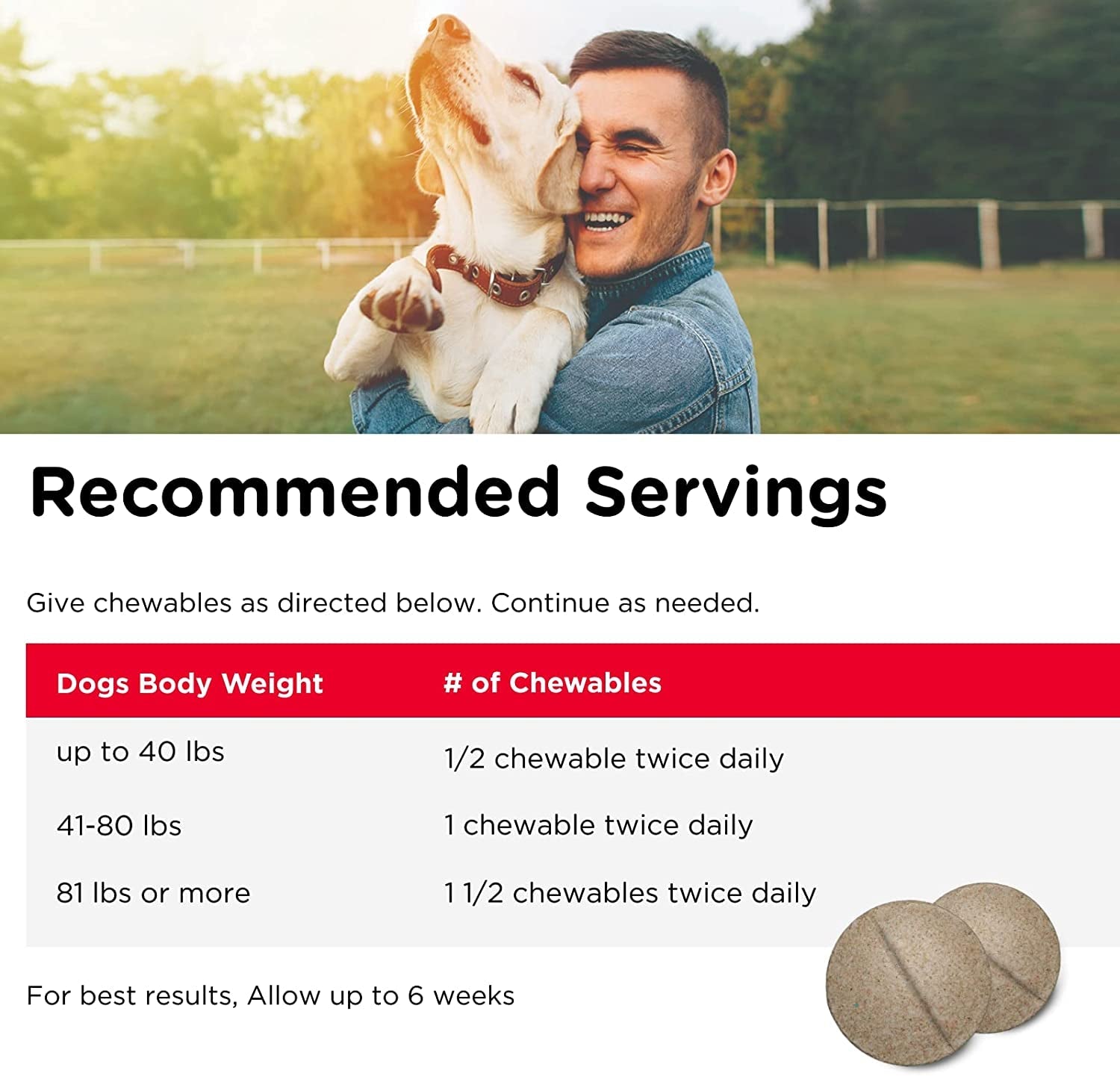 Advanced Strength Hip &amp; Joint Chewable Dog Supplements