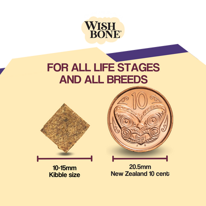 Wishbone Air-Dried Beef &amp; Lamb Recipe Dog Food - 454g