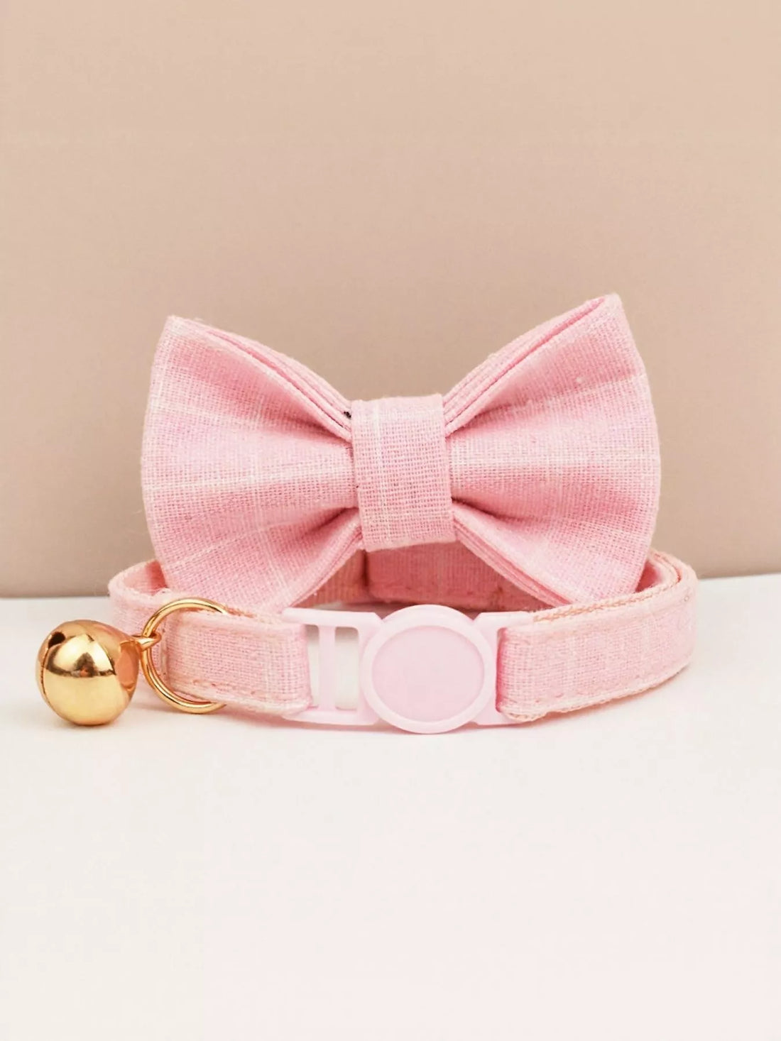 2 Piece Bow Tie Pet Collar with Bell
