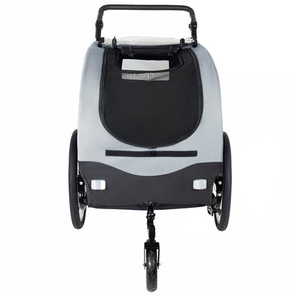 2-in-1 Bike Trailer &amp; Pet Stroller for Dogs up to 110lbs
