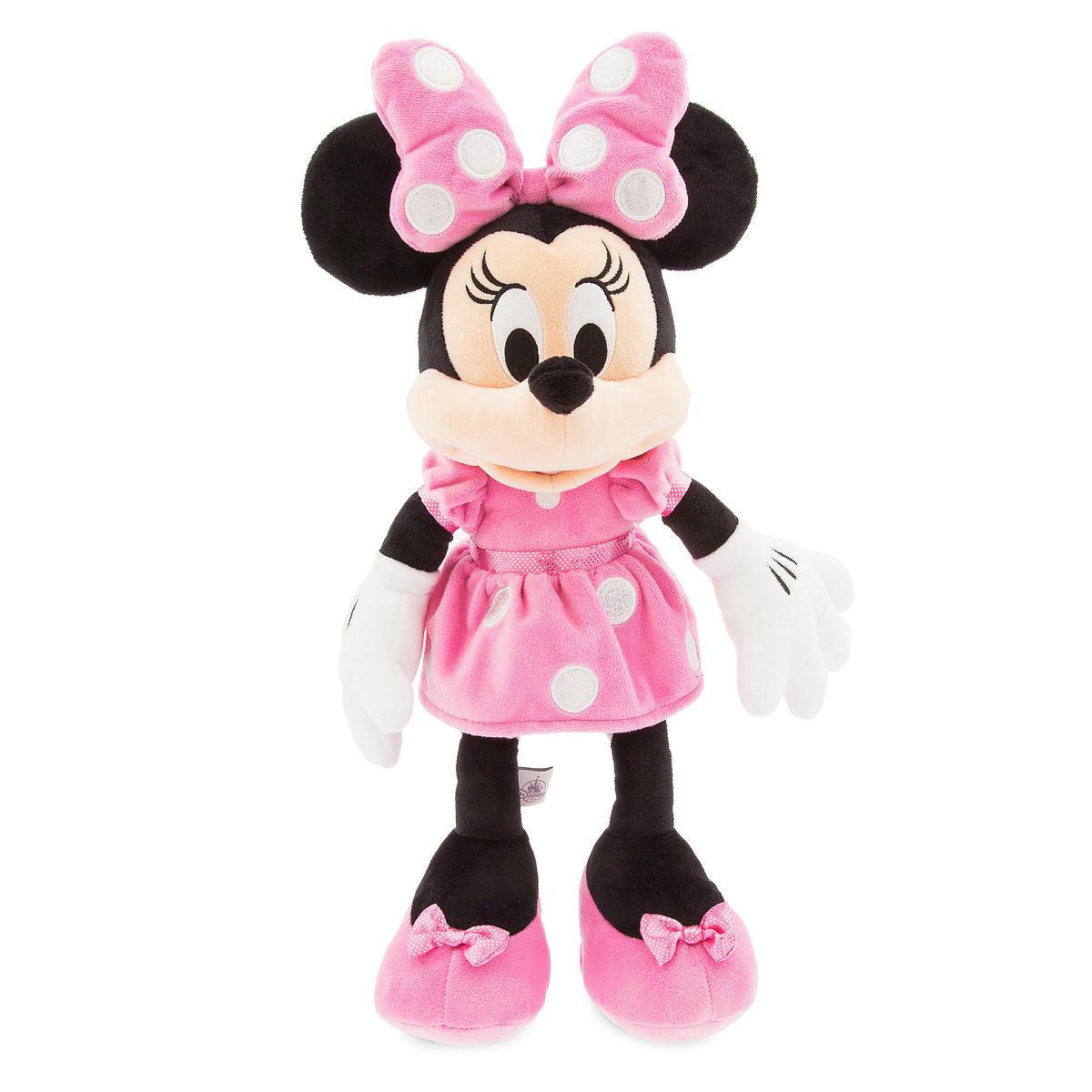 Minnie Mouse Stuffed Dog Toys: Squeak &amp; NO Squeak, All Sizes