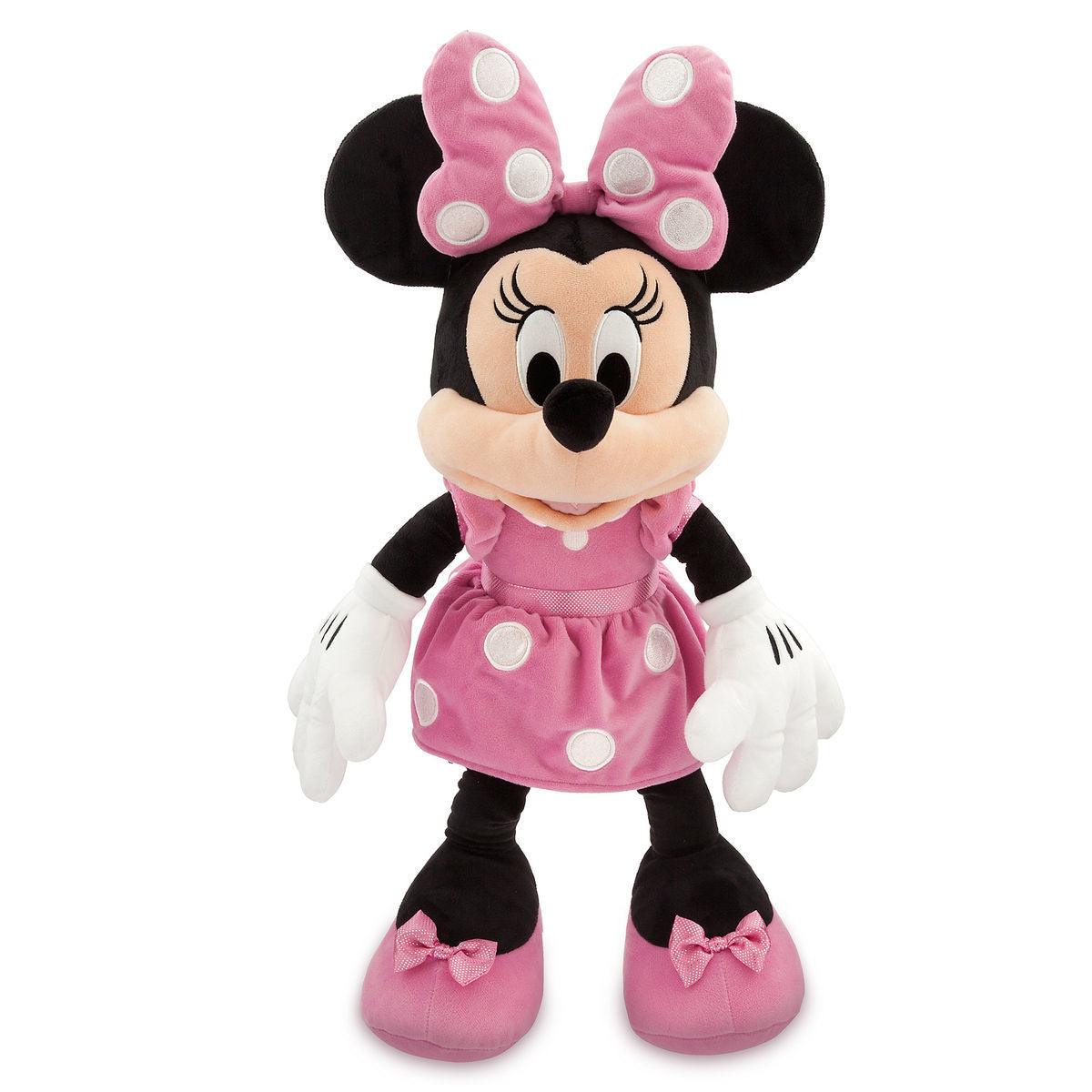 Minnie Mouse Stuffed Dog Toys: Squeak &amp; NO Squeak, All Sizes