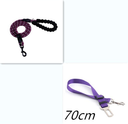 Reflective Dog Leash with Foam Handle — Single &amp; Set Options